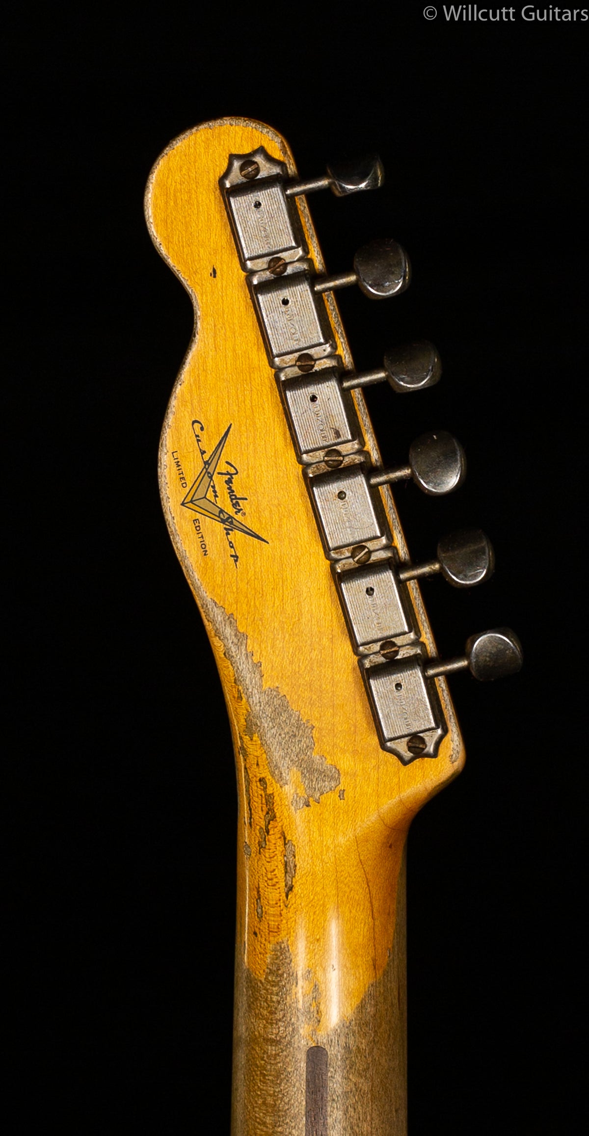 Fender Custom Shop LTD 50'S Pine Esquire Super Heavy Relic Aged Nocaster Blonde