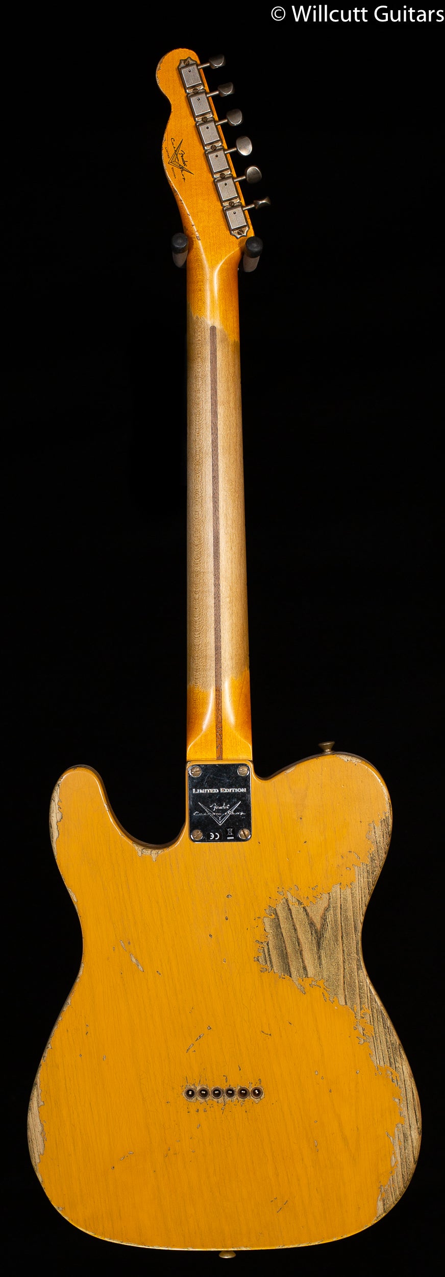 Fender Custom Shop Limited Edition &#39;51 HS Telecaster Heavy Relic Maple Fingerboard Aged Butterscotch Blonde