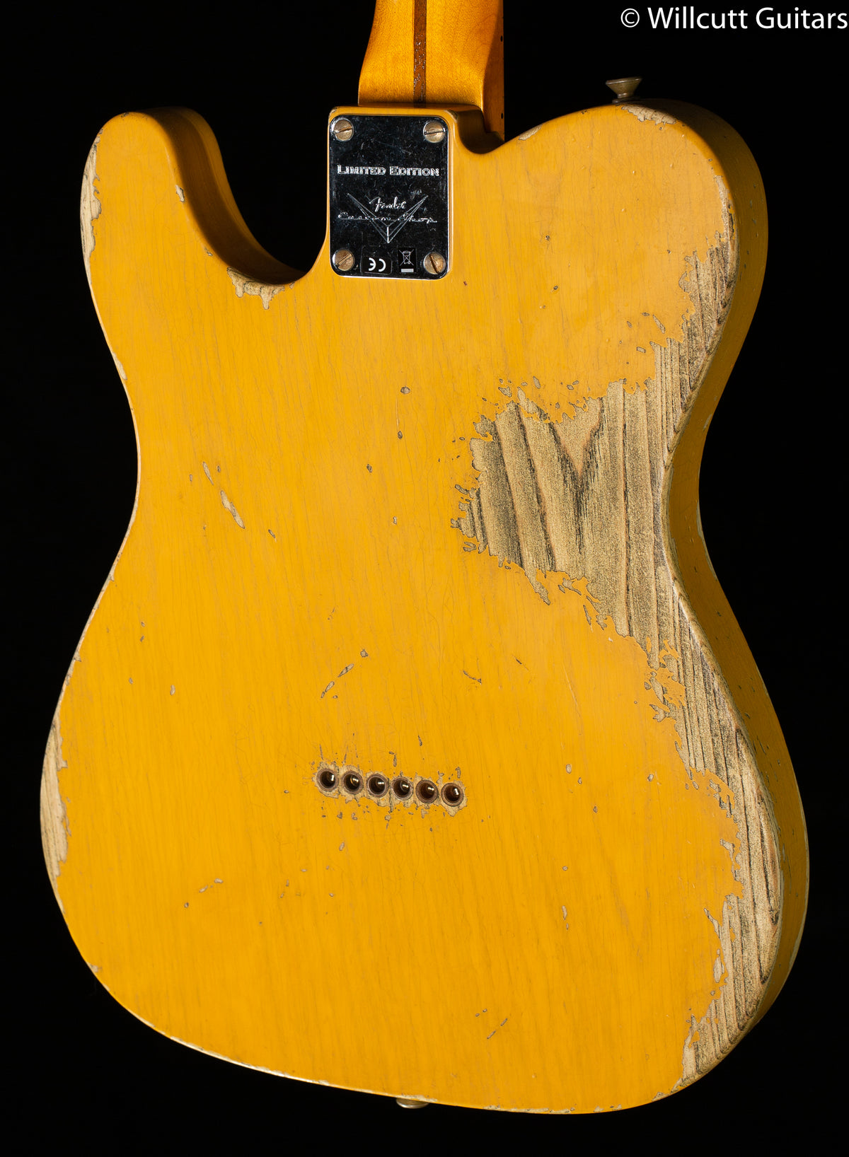 Fender Custom Shop Limited Edition &#39;51 HS Telecaster Heavy Relic Maple Fingerboard Aged Butterscotch Blonde