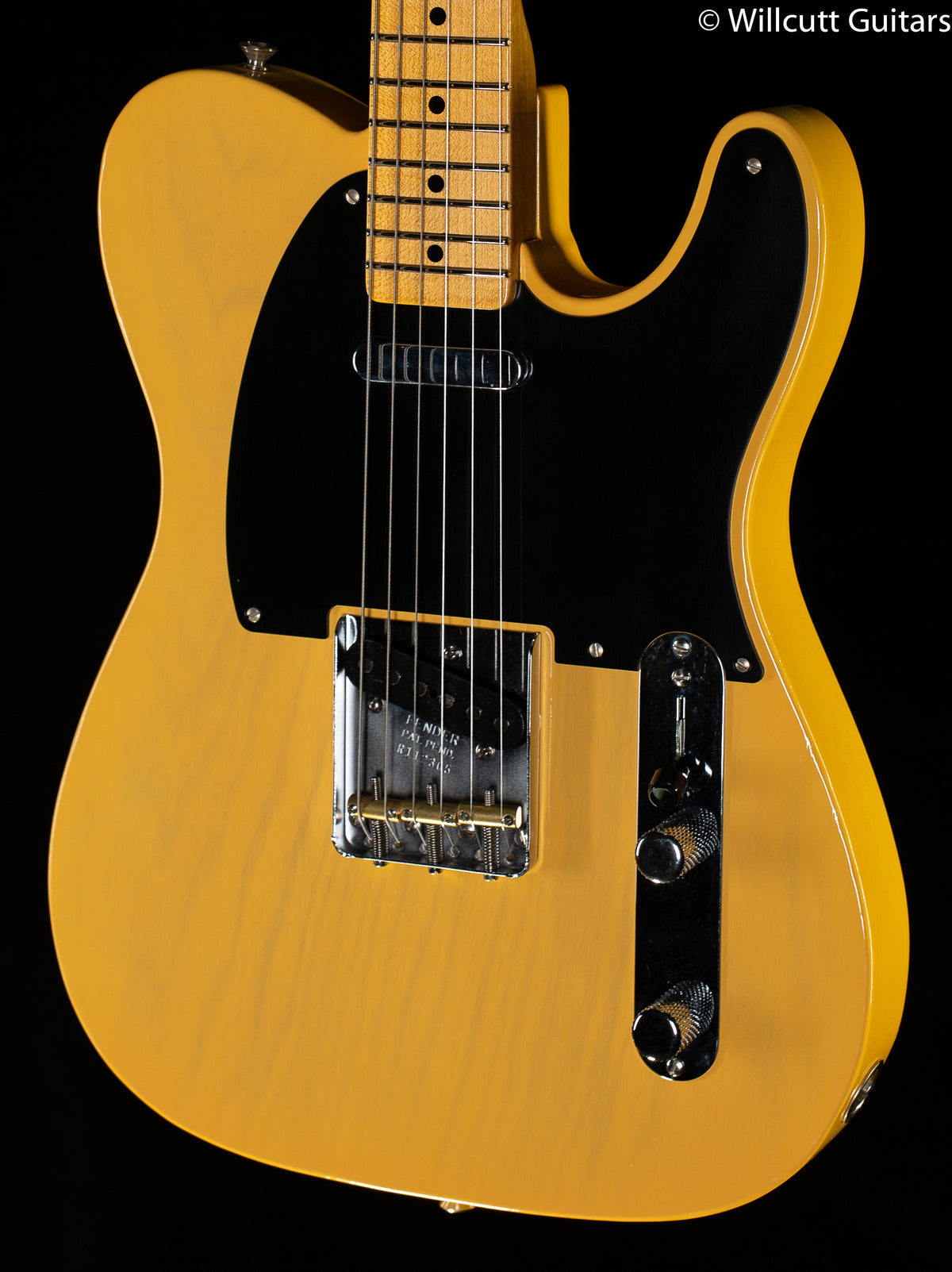 Fender Custom Shop Limited Edition '51 Telecaster DLX Closet Classic Maple Fingerboard Nocaster Blonde