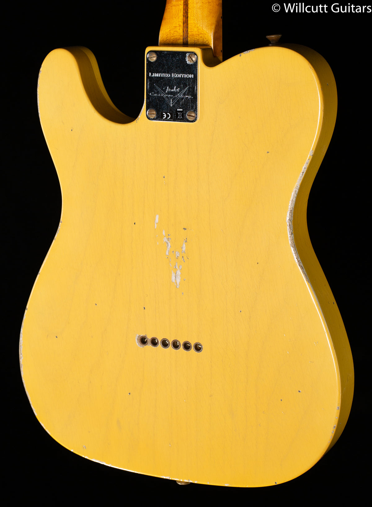 Fender Custom Shop Limited Edition &#39;51 Telecaster Relic Maple Fingerboard Aged Nocaster Blonde