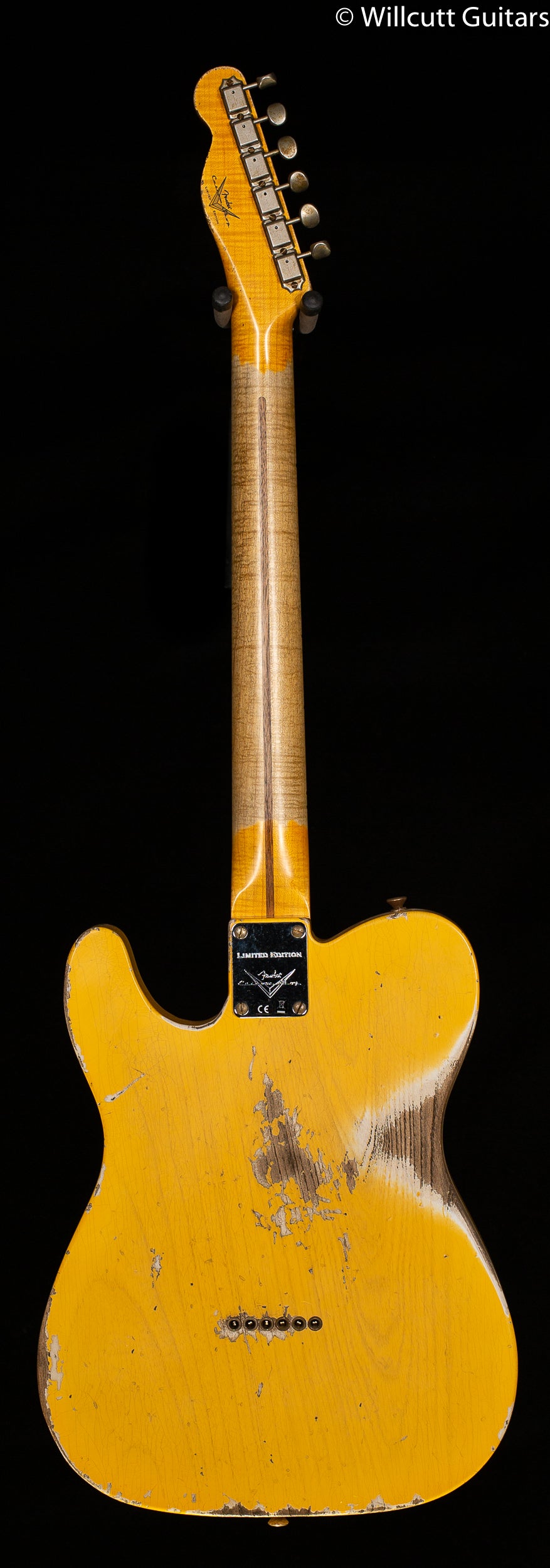 Fender Custom Shop Limited Edition '51 Telecaster Heavy Relic Maple Fingerboard Aged Nocaster Blonde