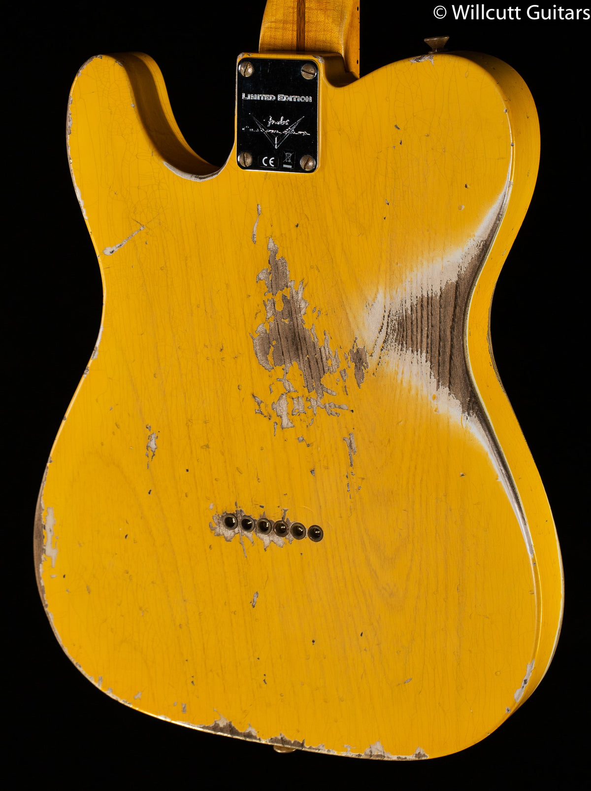 Fender Custom Shop Limited Edition '51 Telecaster Heavy Relic Maple Fingerboard Aged Nocaster Blonde