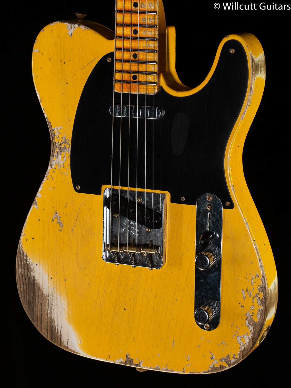 Fender Custom Shop Limited Edition '51 Telecaster Heavy Relic Maple Fingerboard Aged Nocaster Blonde