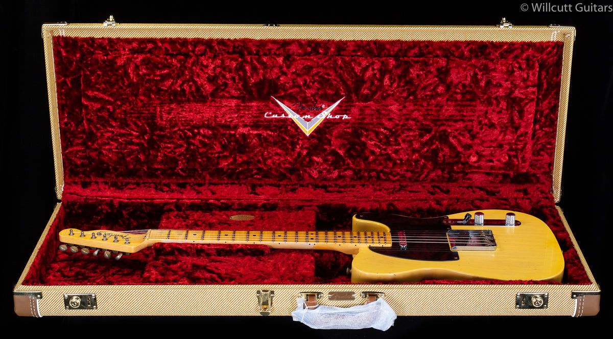 Fender Custom Shop Limited Edition '51 Telecaster Journeyman Relic Maple Fingerboard Aged Nocaster Blonde