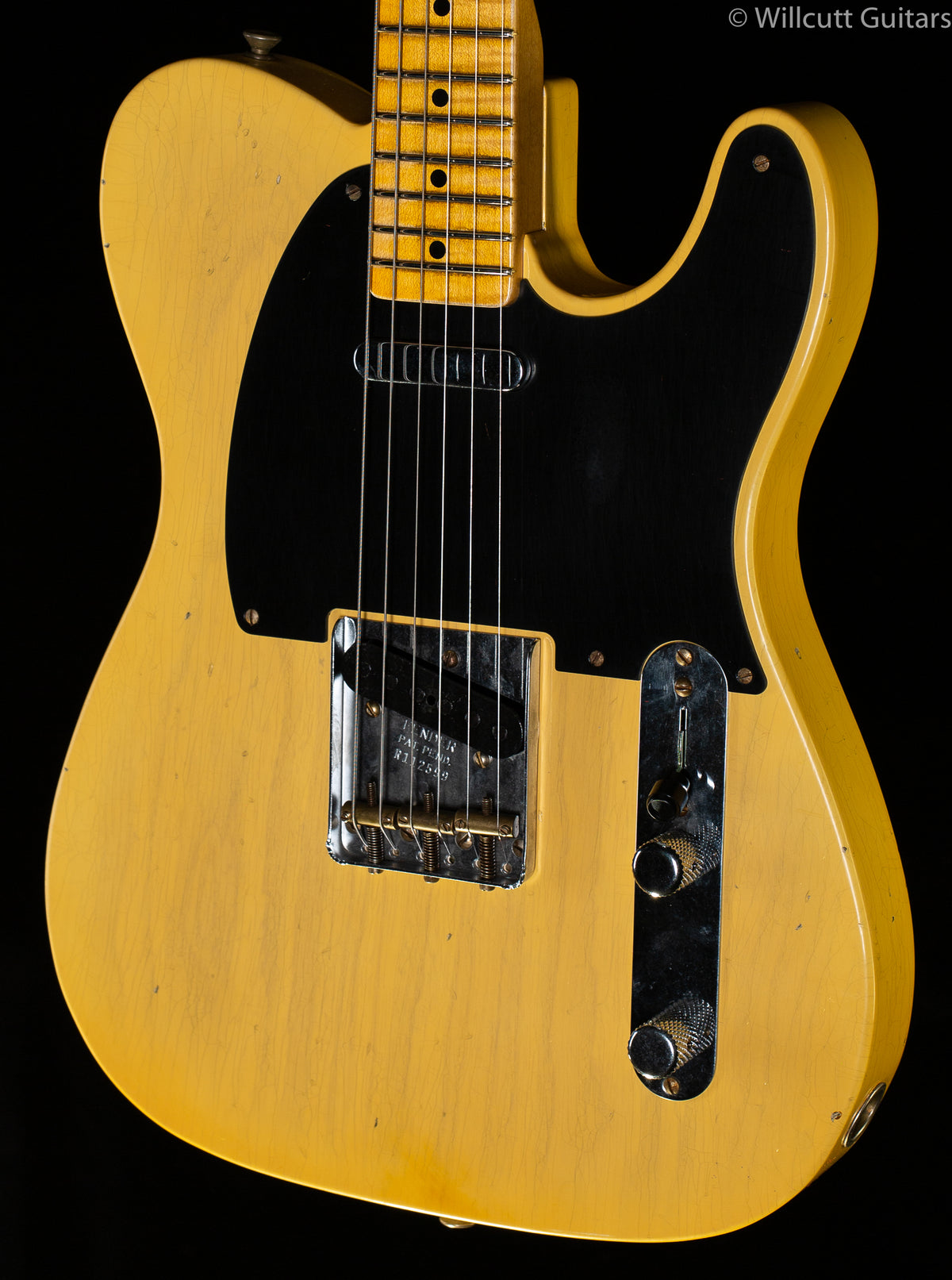Fender Custom Shop Limited Edition '51 Telecaster Journeyman Relic Maple Fingerboard Aged Nocaster Blonde