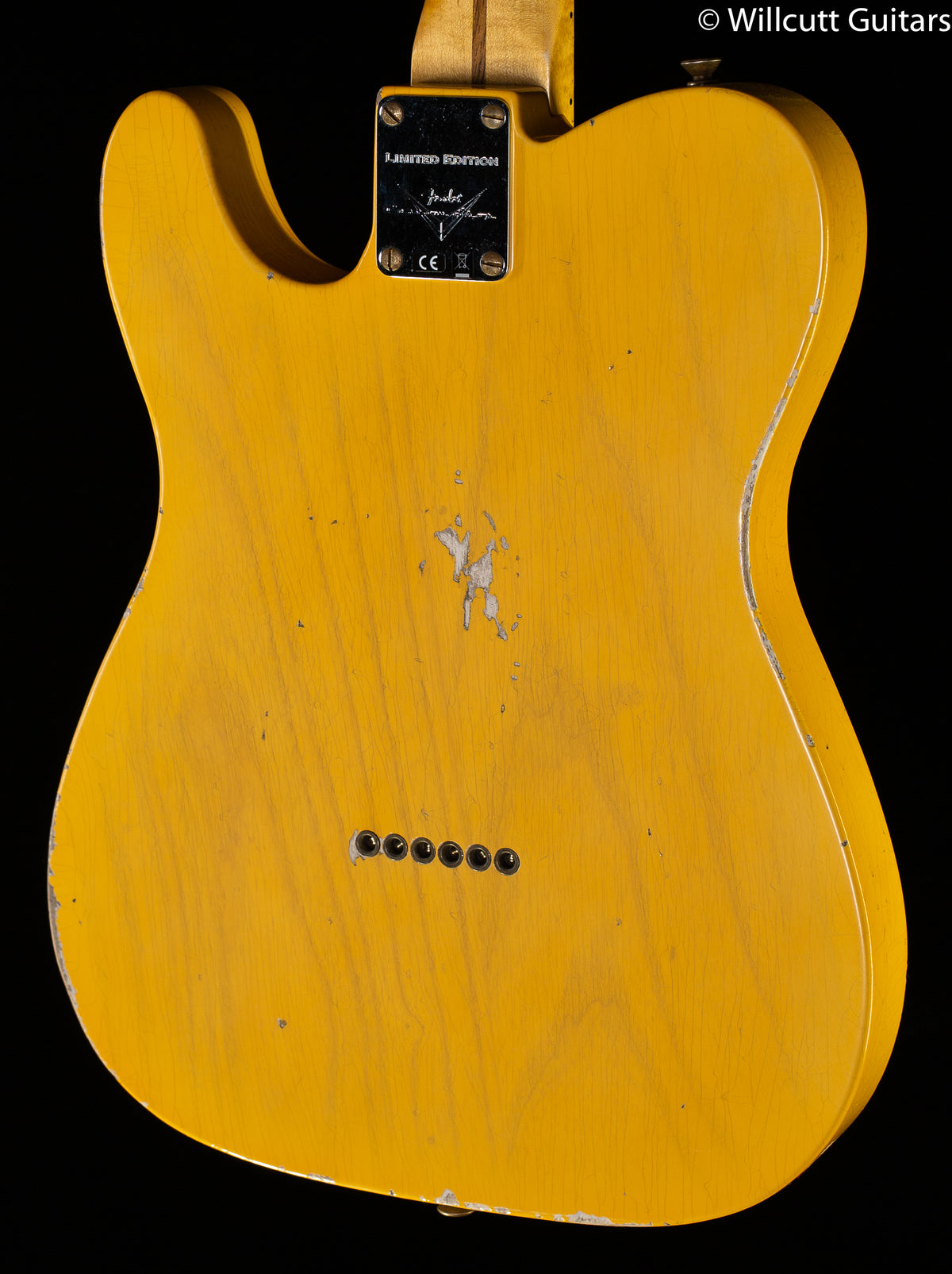 Fender Custom Shop Limited Edition &#39;51 Telecaster Relic Maple Fingerboard Aged Nocaster Blonde