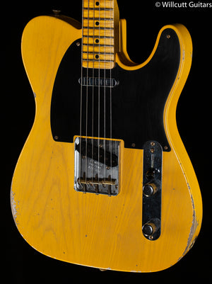 Fender Custom Shop Limited Edition '51 Telecaster Relic Maple Fingerboard Aged Nocaster Blonde