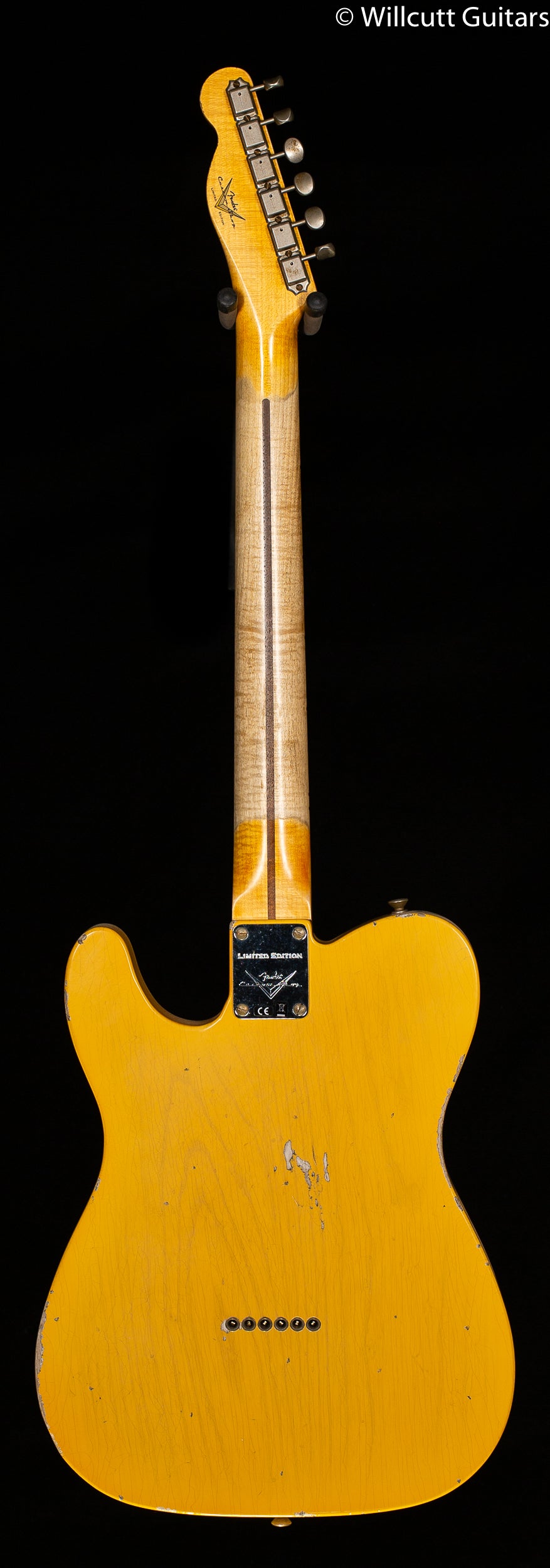 Fender Custom Shop Limited Edition &#39;51 Telecaster Relic Maple Fingerboard Aged Nocaster Blonde