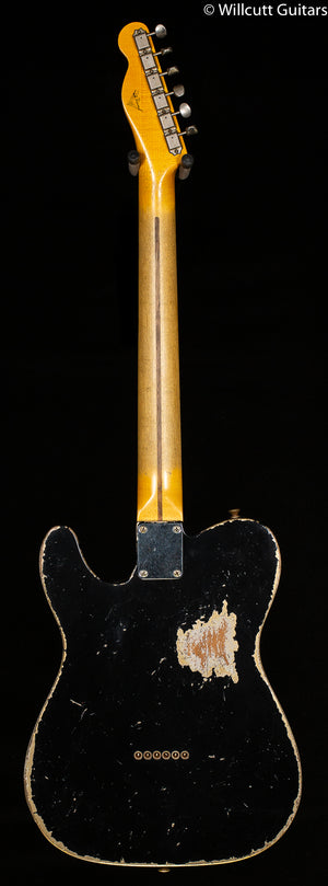 Fender Custom Shop Masterbuilt Todd Krause 56 TELE® Heavy RELIC Black over HLE Gold