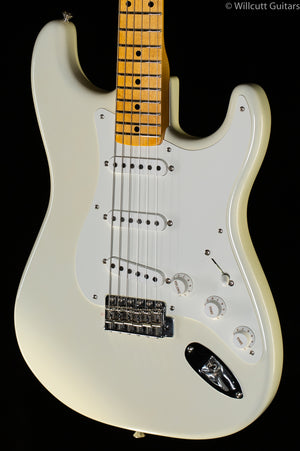 Fender Custom Shop Jimmie Vaughan Stratocaster Maple Fingerboard Aged Olympic White