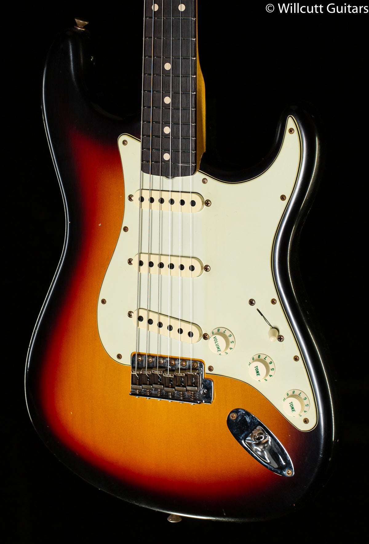 Fender Custom Shop Willcutt True &#39;62 Stratocaster Journeyman Relic 3-Tone Sunburst 60s Oval C