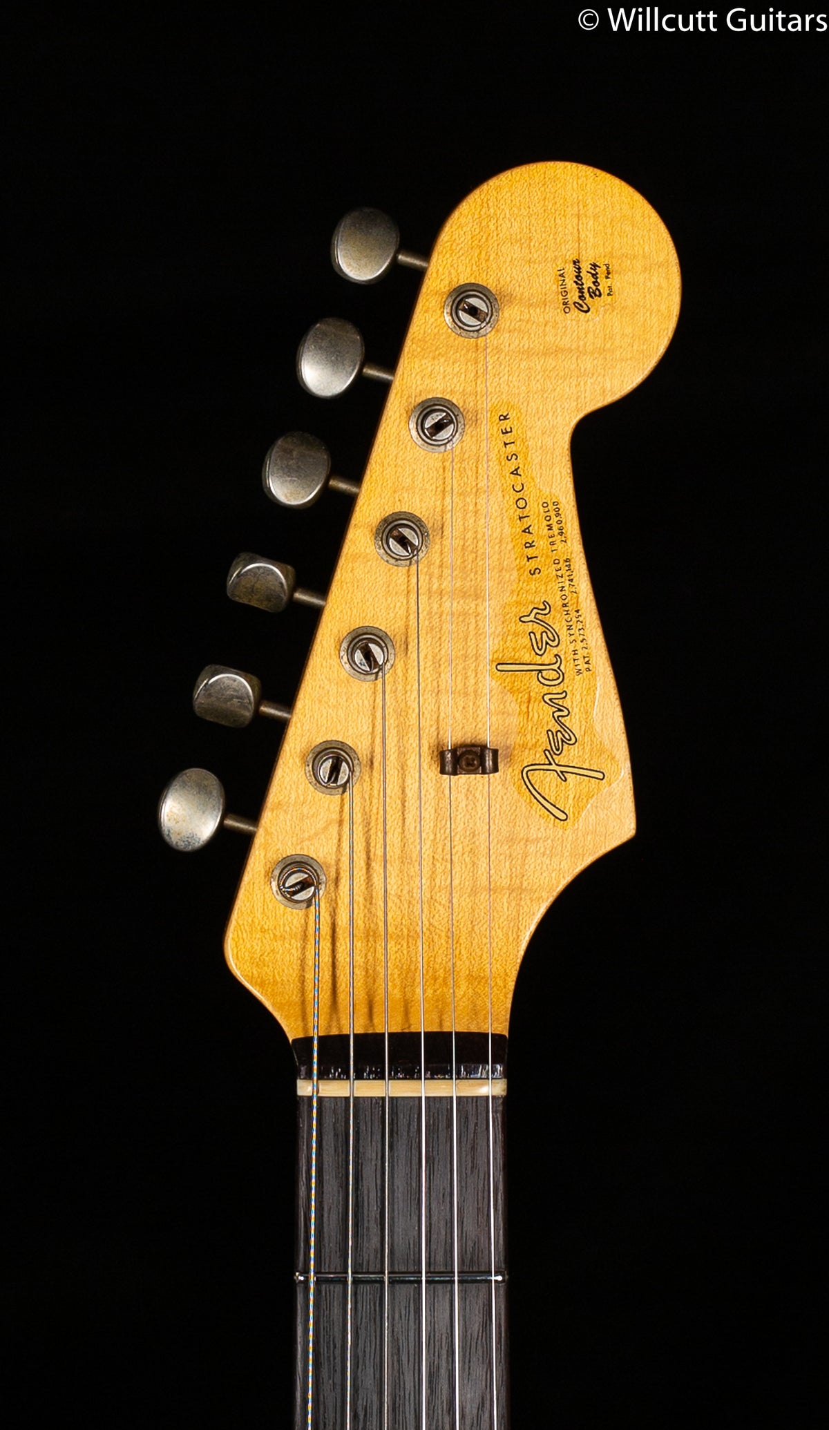 Fender Custom Shop Willcutt True &#39;62 Stratocaster Journeyman Relic 3-Tone Sunburst 60s Oval C