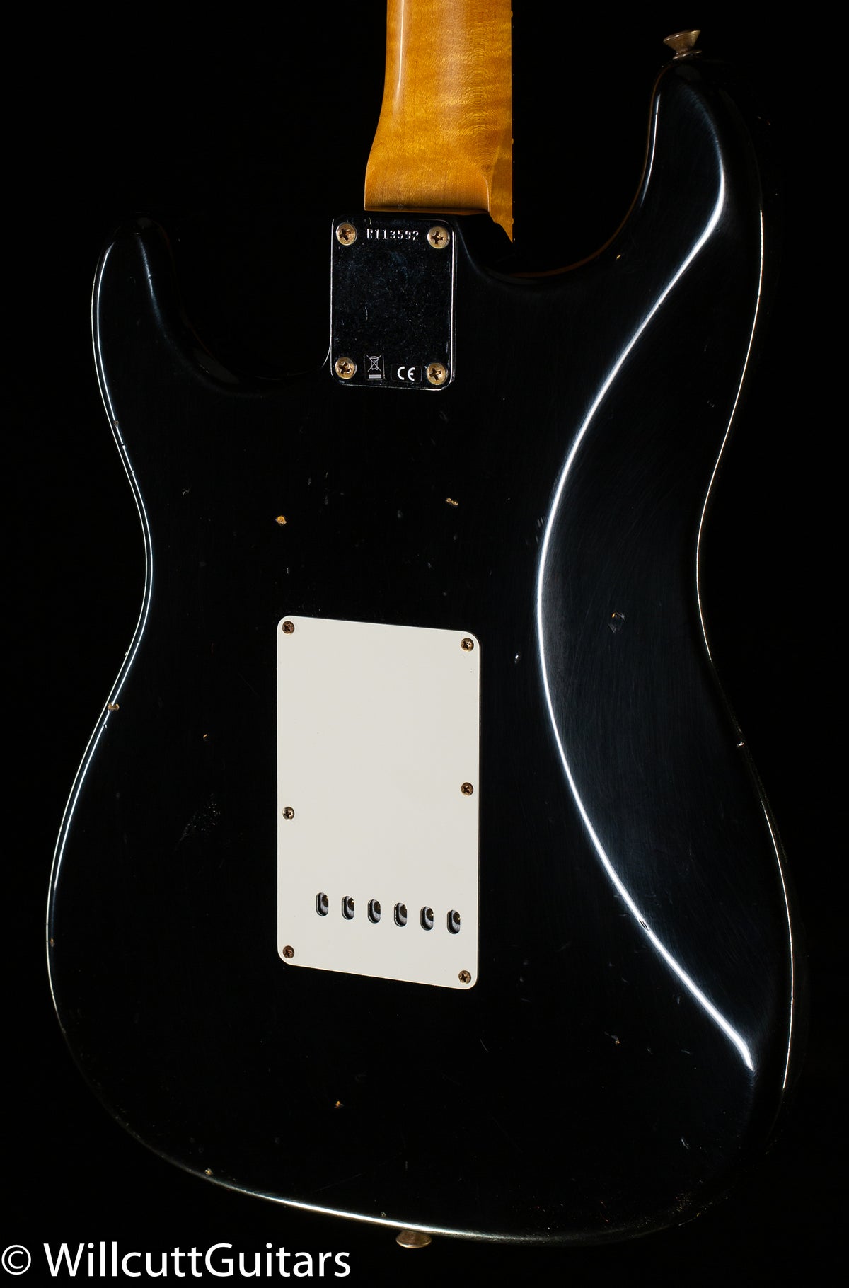 Fender Custom Shop Willcutt True &#39;62 Stratocaster Journeyman Relic Black over 3TS &#39;59 C