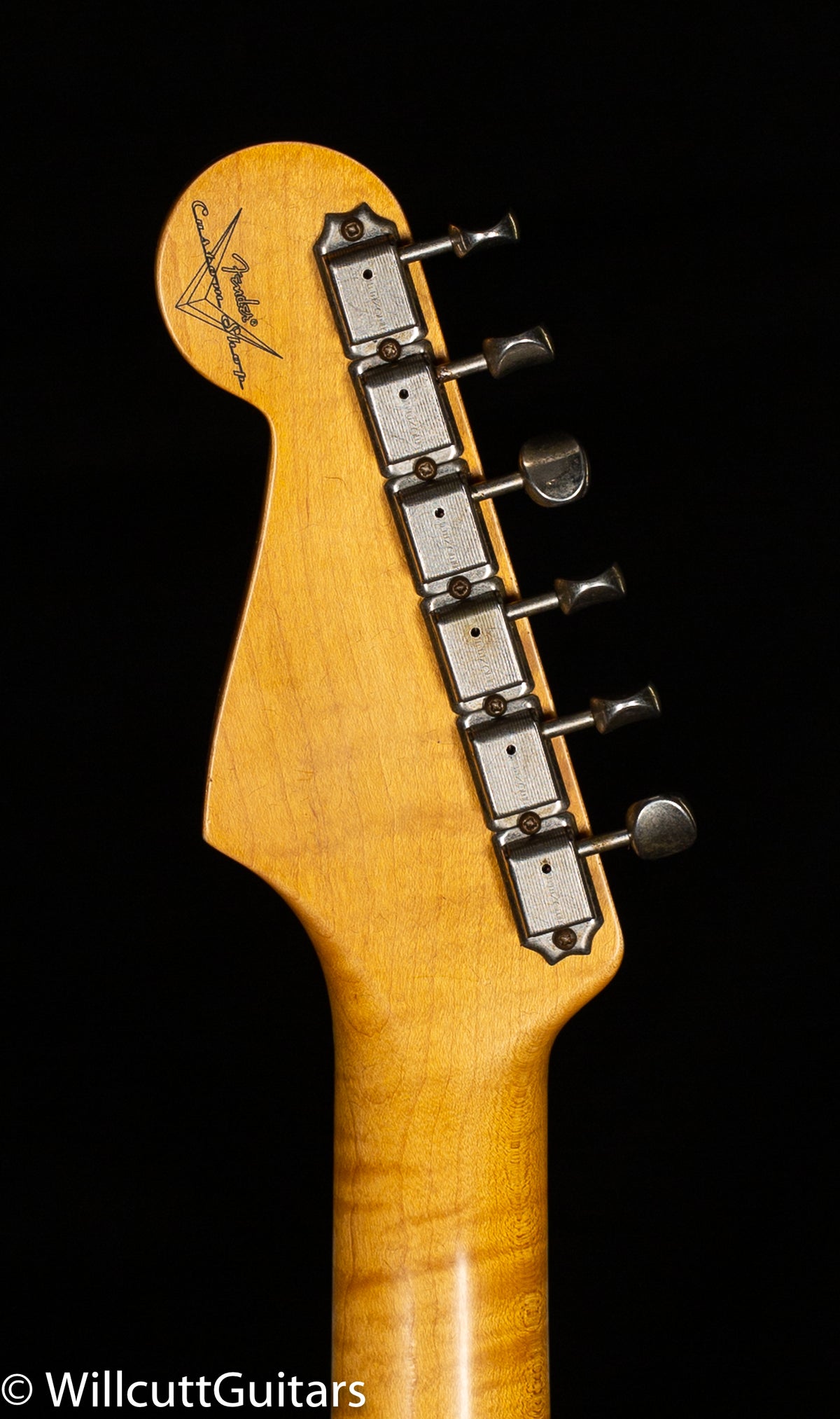 Fender Custom Shop Willcutt True &#39;62 Stratocaster Journeyman Relic Black over 3TS &#39;59 C