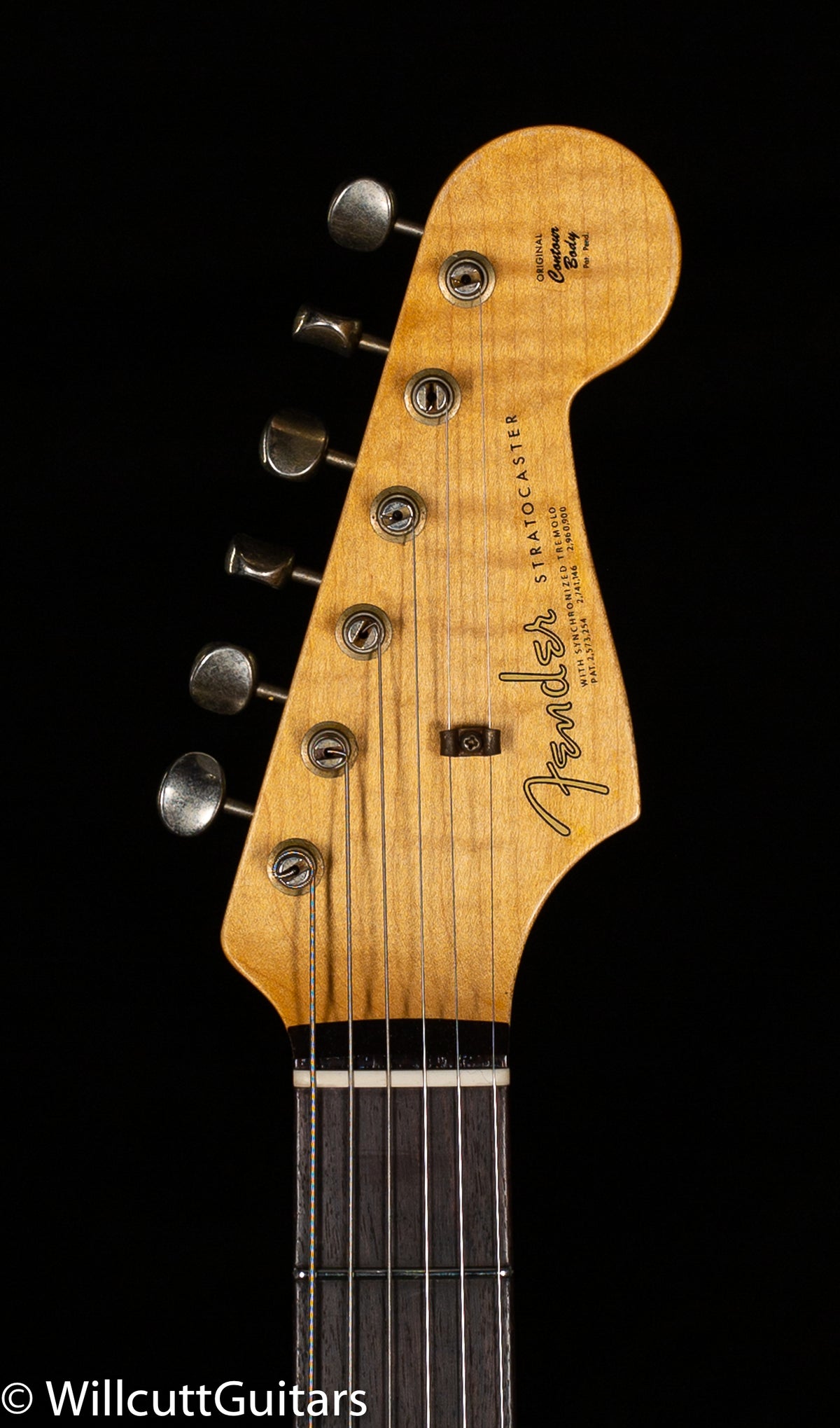 Fender Custom Shop Willcutt True &#39;62 Stratocaster Journeyman Relic Fiesta Red &#39;59 C