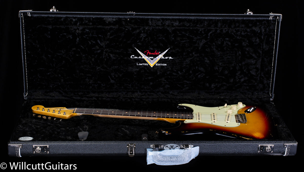 Fender Custom Shop &quot;The 63&quot; 1963 Stratocaster Relic 3-Color Sunburst LGC