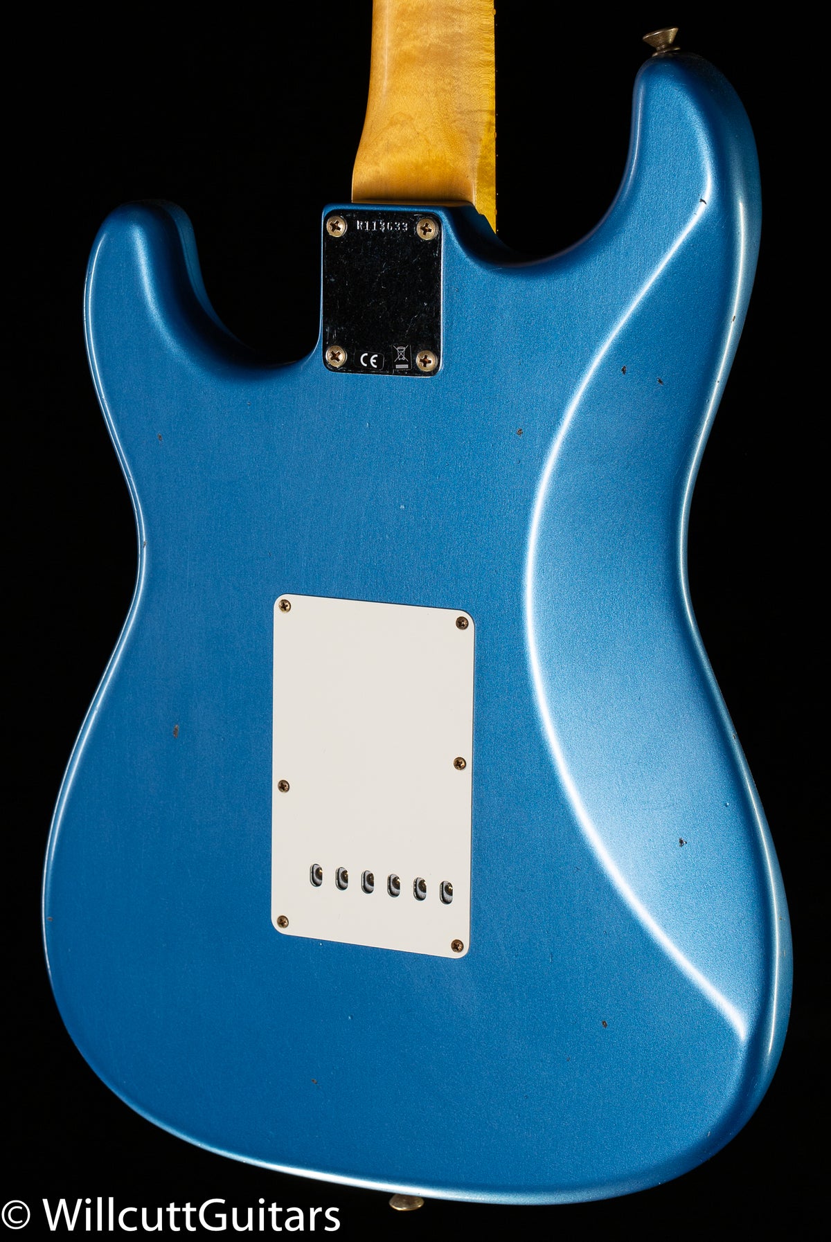 Fender Custom Shop Willcutt True '62 Stratocaster Journeyman Relic Lake Placid Blue '60 Oval C