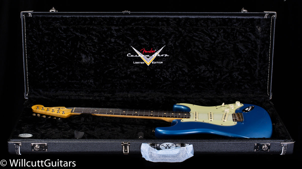 Fender Custom Shop Willcutt True '62 Stratocaster Journeyman Relic Lake Placid Blue '60 Oval C