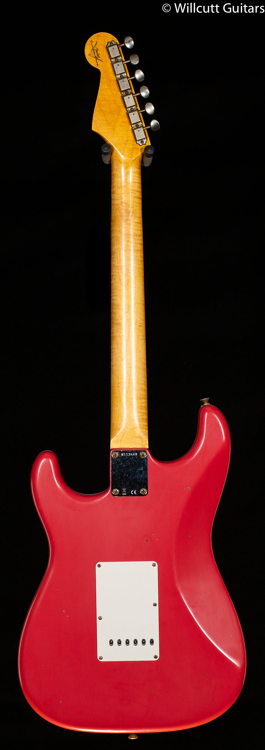Fender Custom Shop Willcutt True &#39;62 Stratocaster Journeyman Relic Fiesta Red 60s Oval C