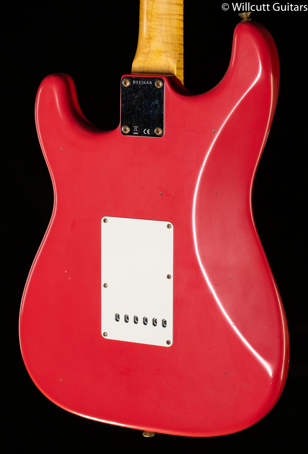 Fender Custom Shop Willcutt True &#39;62 Stratocaster Journeyman Relic Fiesta Red 60s Oval C