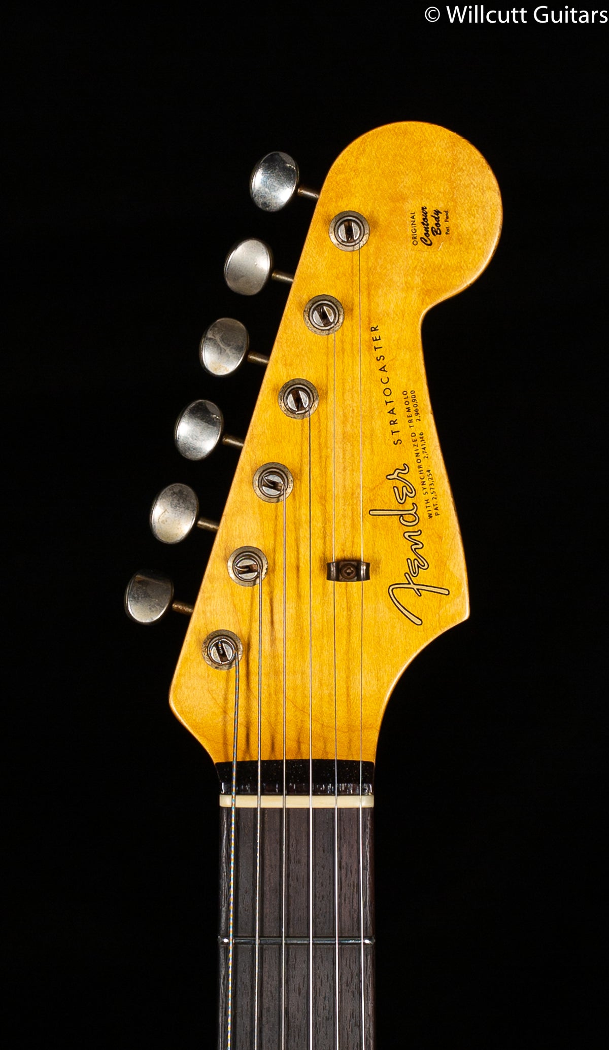 Fender Custom Shop Willcutt True &#39;62 Stratocaster Journeyman Relic Fiesta Red 60s Oval C