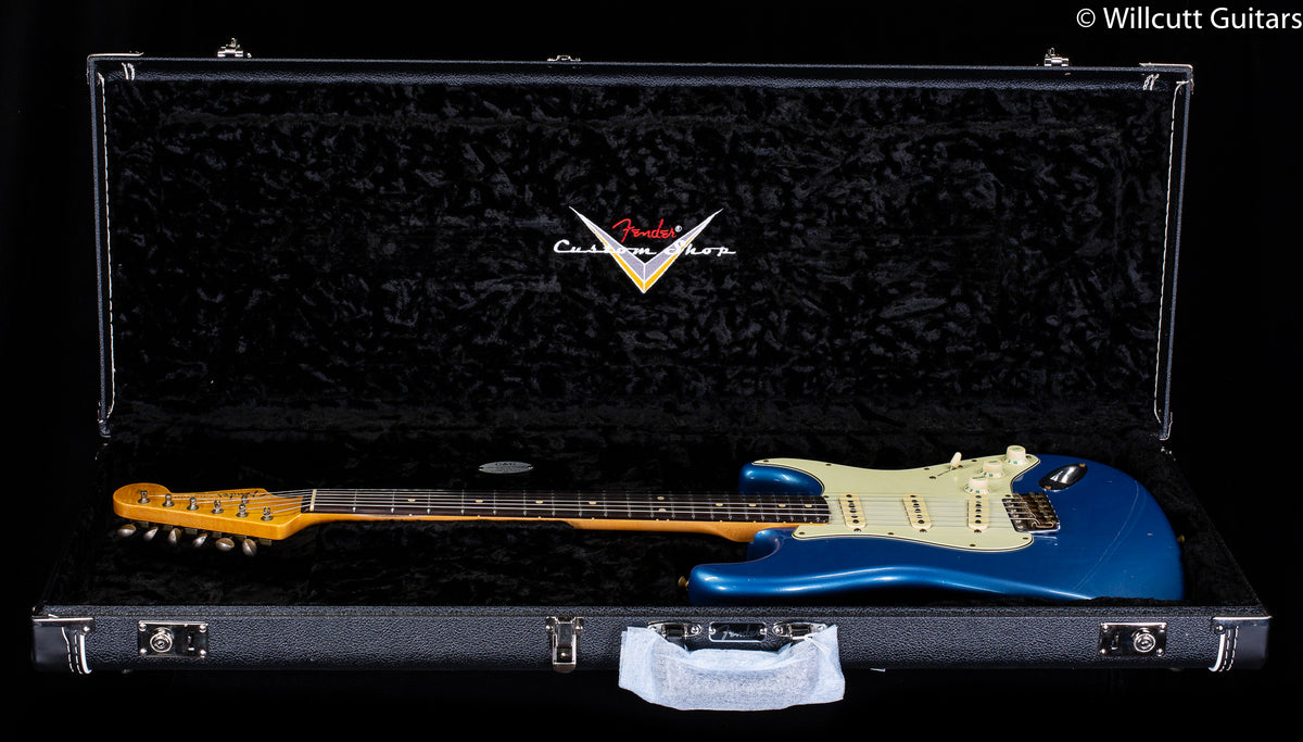 Fender Custom Shop Willcutt True &#39;62 Stratocaster Journeyman Relic Lake Placid Blue 57 V