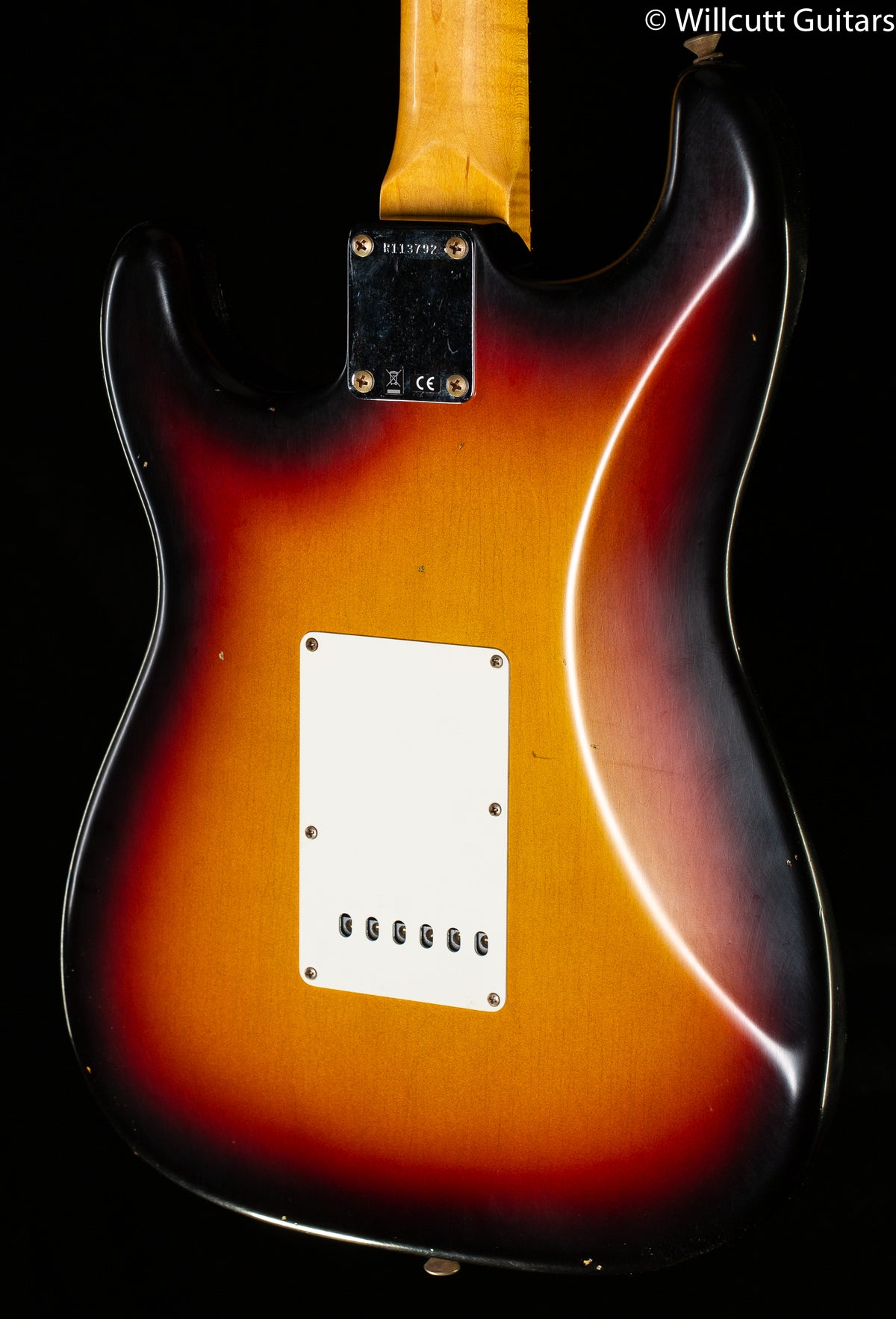 Fender Custom Shop Willcutt True '62 Stratocaster Journeyman Relic 3-Tone Sunburst Large C