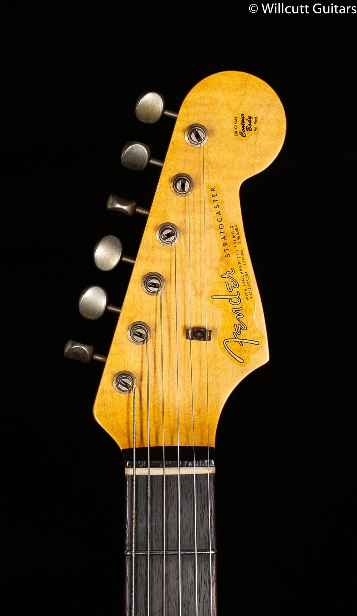 Fender Custom Shop Willcutt True '62 Stratocaster Journeyman Relic 3-Tone Sunburst Large C