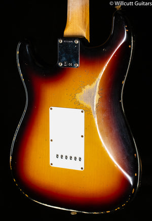 Fender Custom Shop "The 63" 1963 Stratocaster Relic 3-Color Sunburst 60C
