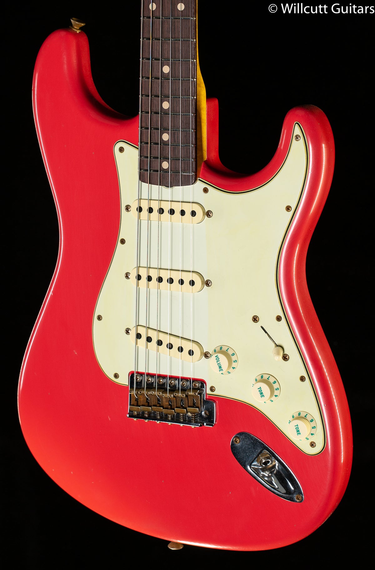 Fender Custom Shop Willcutt True &#39;62 Stratocaster Journeyman Relic Fiesta Red &#39;59 C
