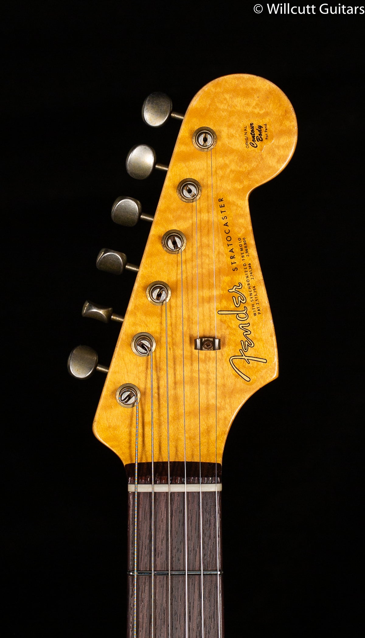 Fender Custom Shop Willcutt True &#39;62 Stratocaster Journeyman Relic Fiesta Red &#39;59 C