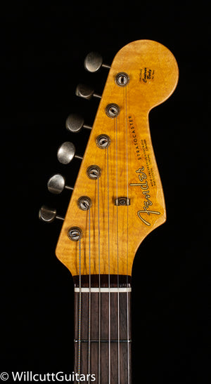 Fender Custom Shop Willcutt True '62 Stratocaster Journeyman Relic Black 60s Oval C