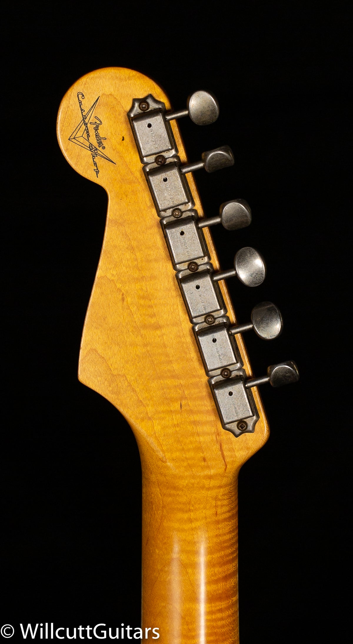 Fender Custom Shop Willcutt True &#39;62 Stratocaster Journeyman Relic Black 60s Oval C