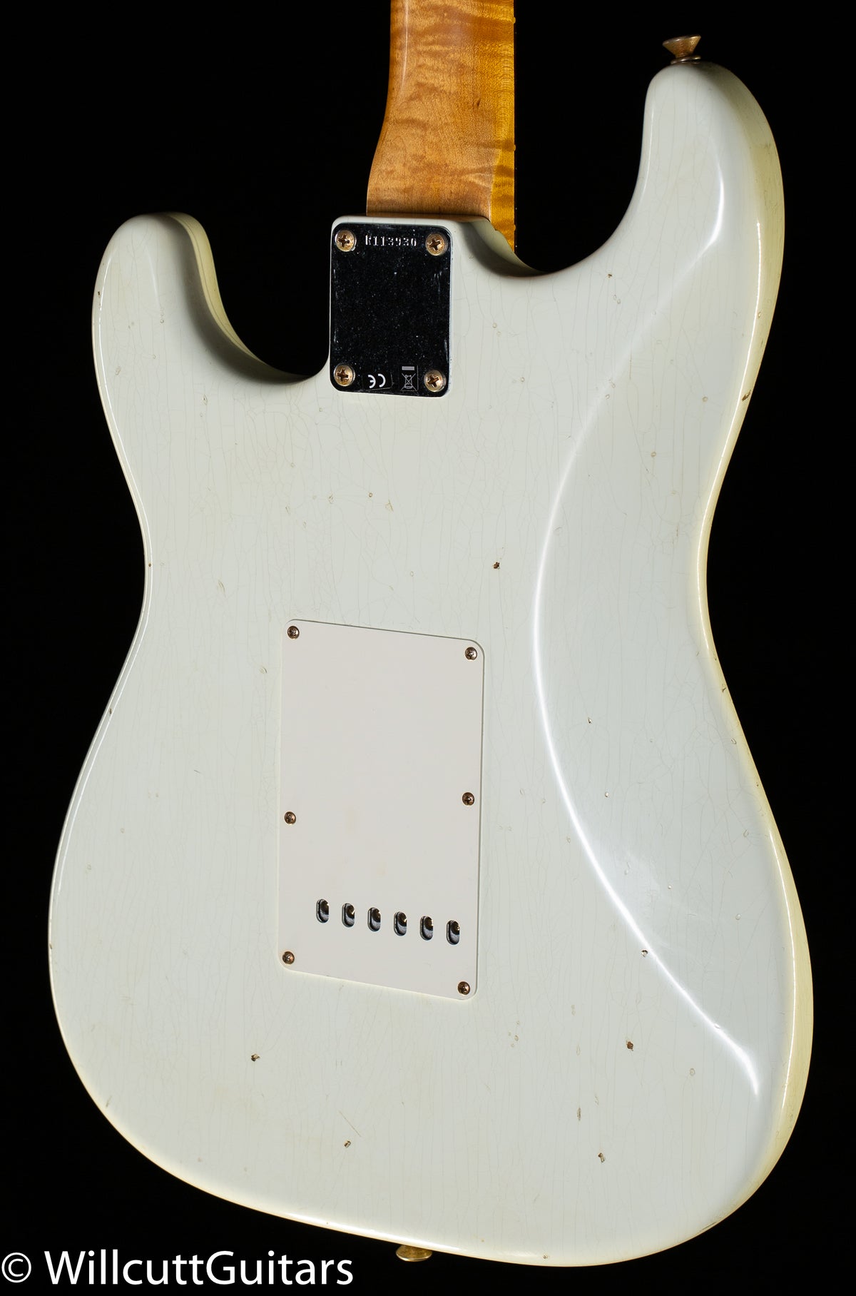 Fender Custom Shop Willcutt True &#39;62 Stratocaster Journeyman Relic Olympic White 60s Oval C