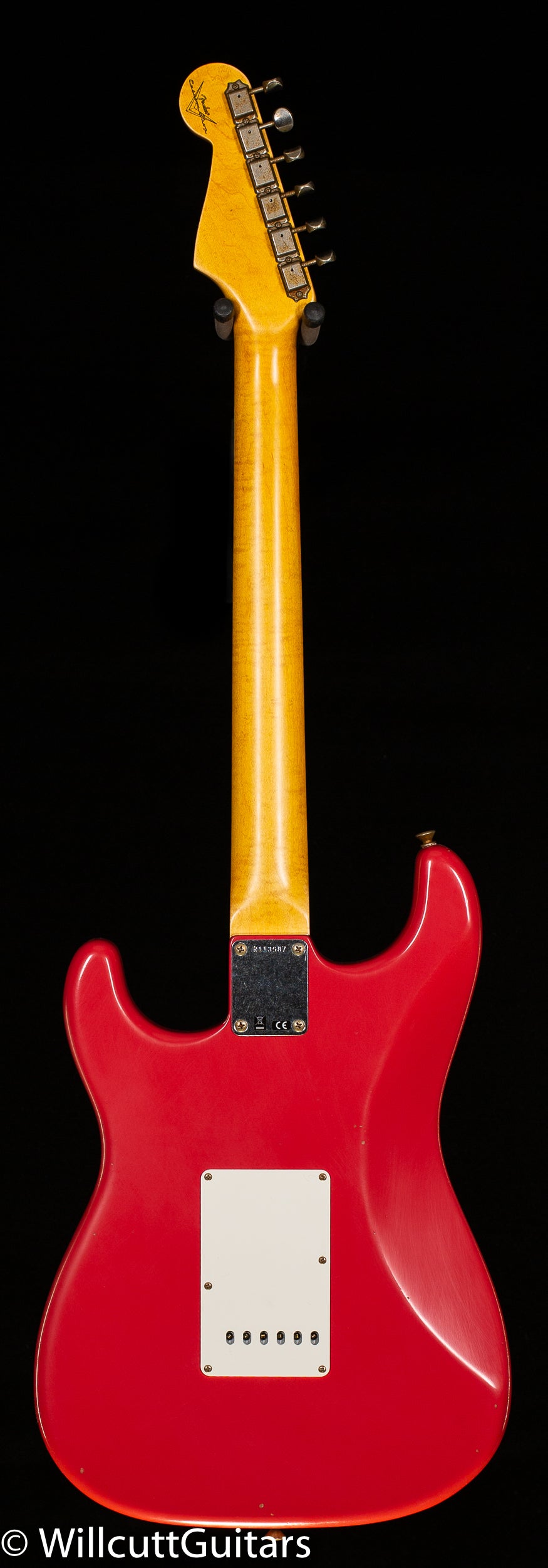 Fender Custom Shop Willcutt True &#39;62 Stratocaster Journeyman Relic Fiesta Red 60s Oval C