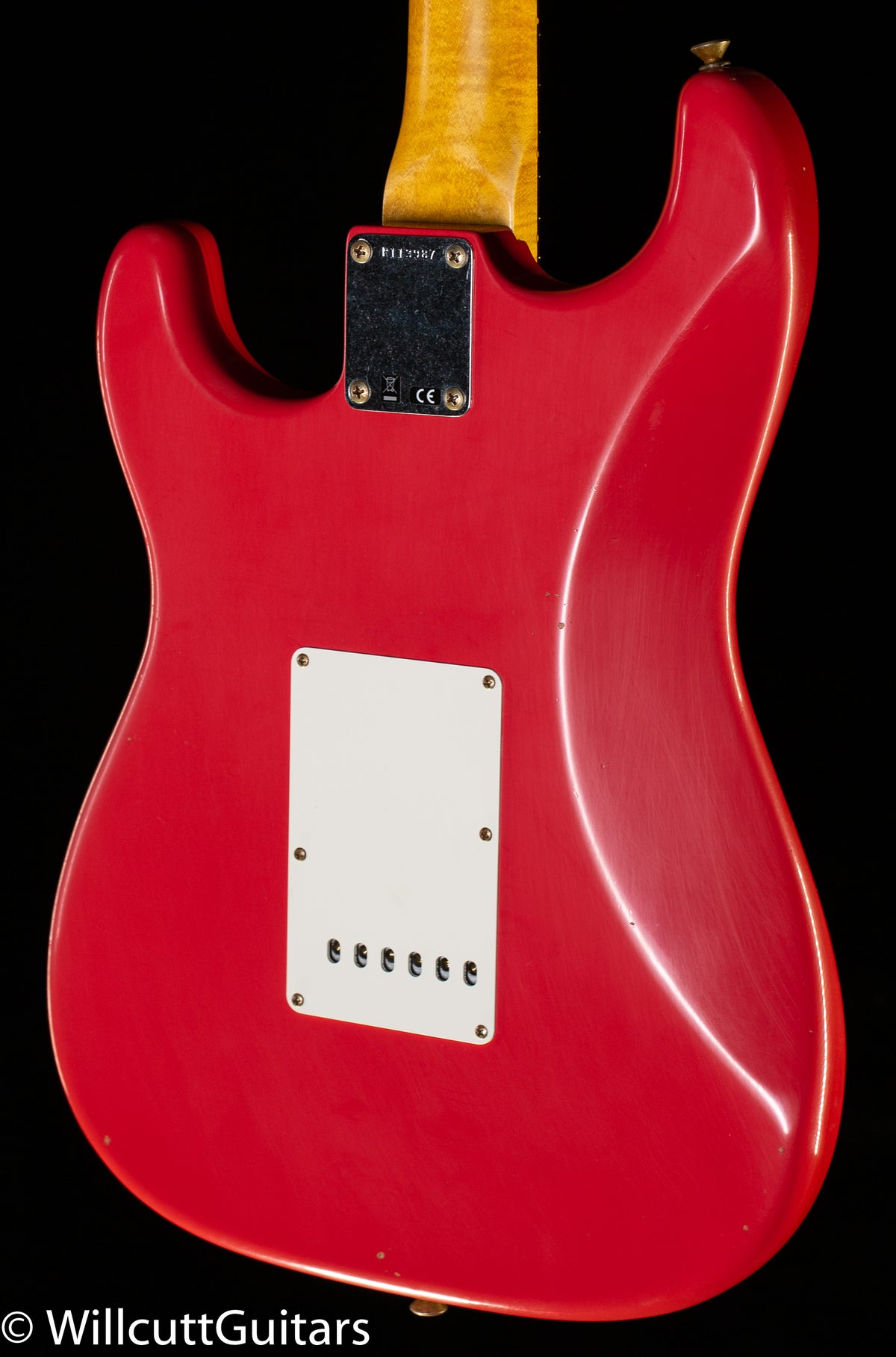 Fender Custom Shop Willcutt True &#39;62 Stratocaster Journeyman Relic Fiesta Red 60s Oval C