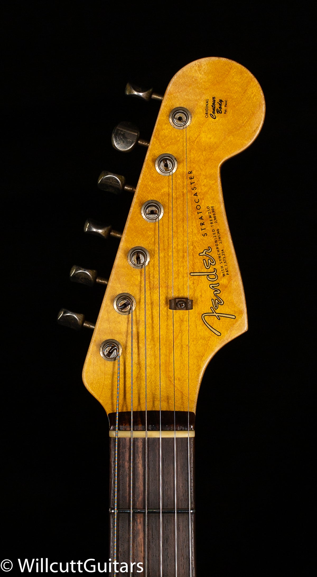 Fender Custom Shop Willcutt True &#39;62 Stratocaster Journeyman Relic Fiesta Red 60s Oval C