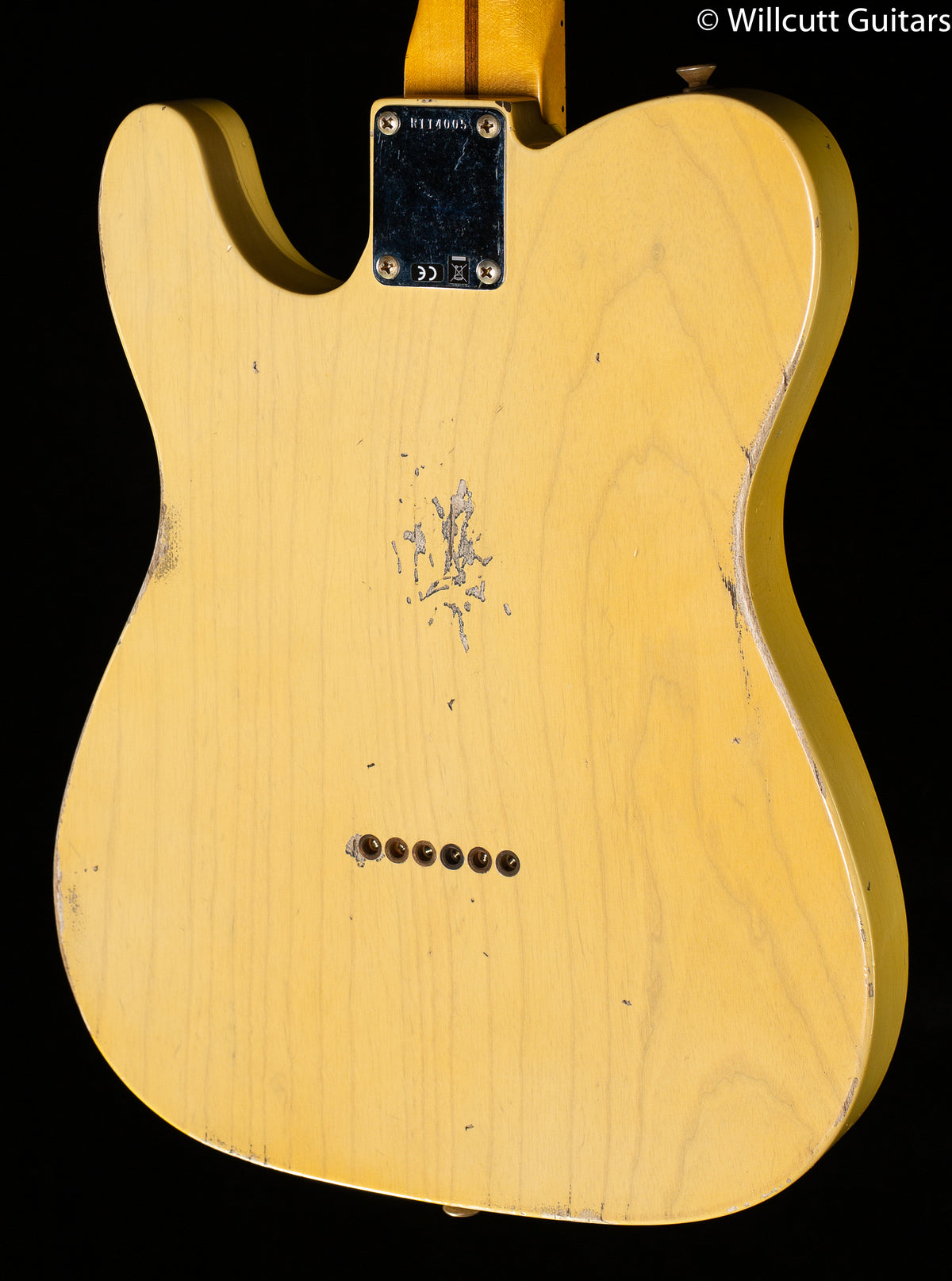 Fender Custom Shop 4/54 Blackguard Tele Blonde Willcutt Limited Nocaster &quot;U&quot;