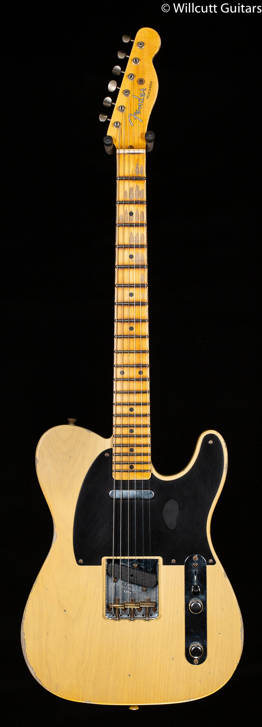 Fender Custom Shop 4/54 Blackguard Tele Blonde Willcutt Limited Nocaster &quot;U&quot;