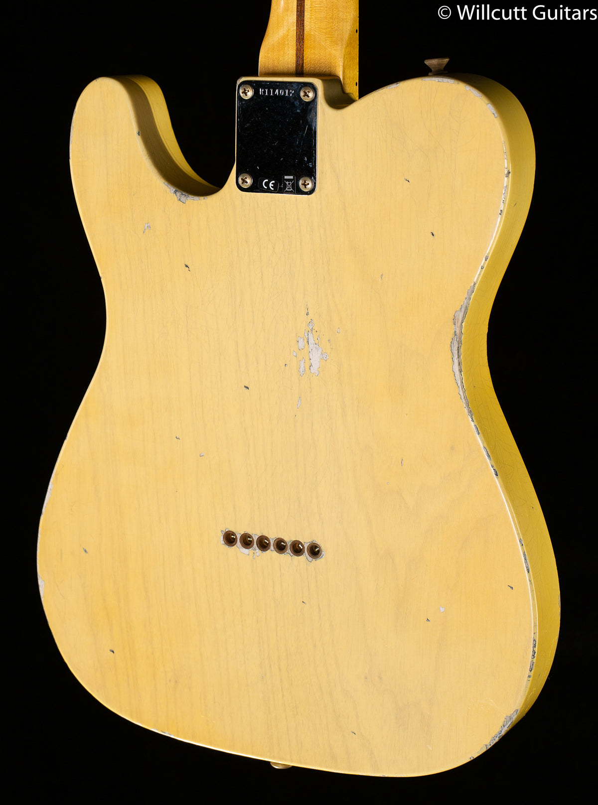 Fender Custom Shop 4/54 Blackguard Tele Blonde Willcutt Limited