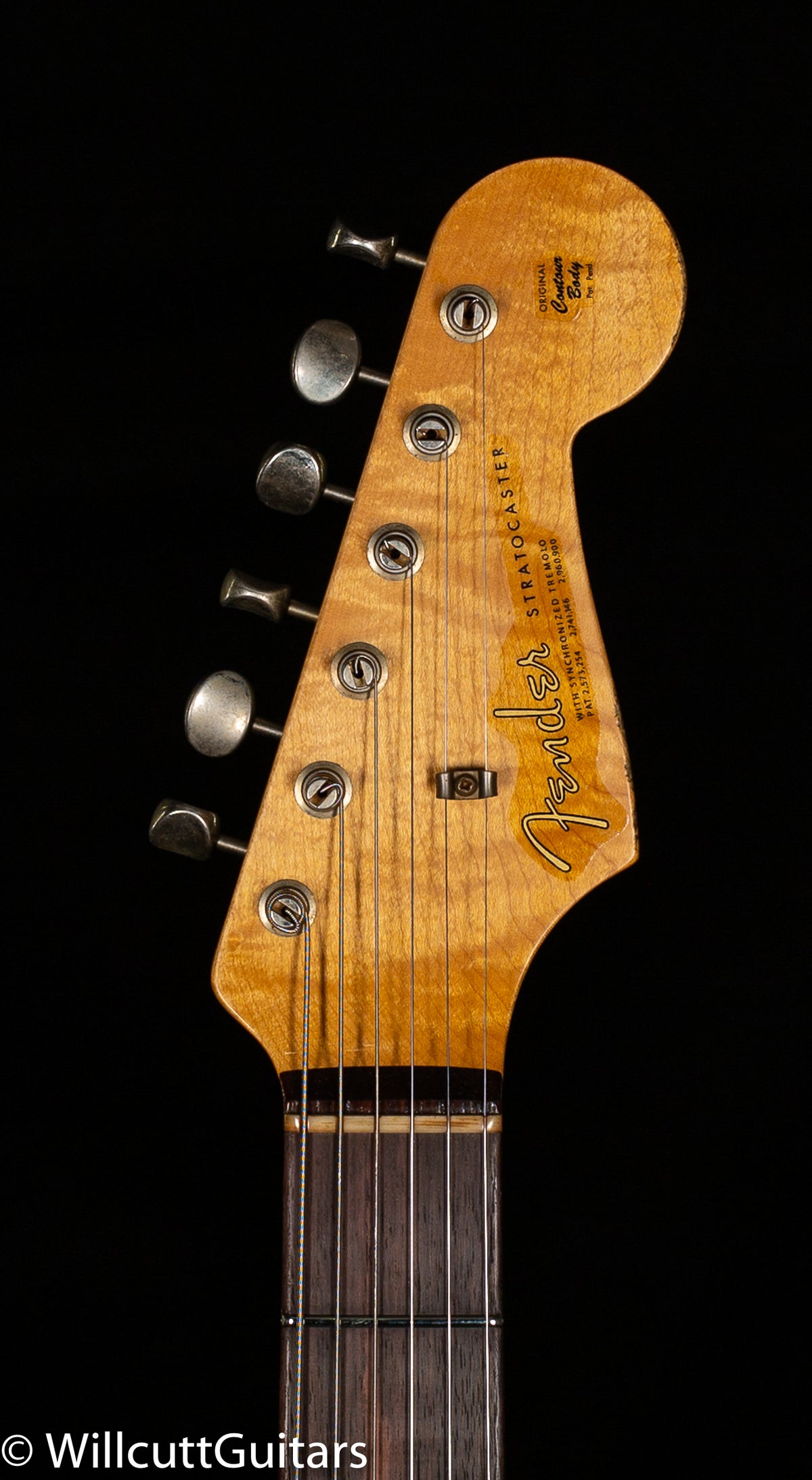 Fender Custom Shop Willcutt True &#39;62 Stratocaster Journeyman Relic 3-Tone Sunburst 60s Oval C