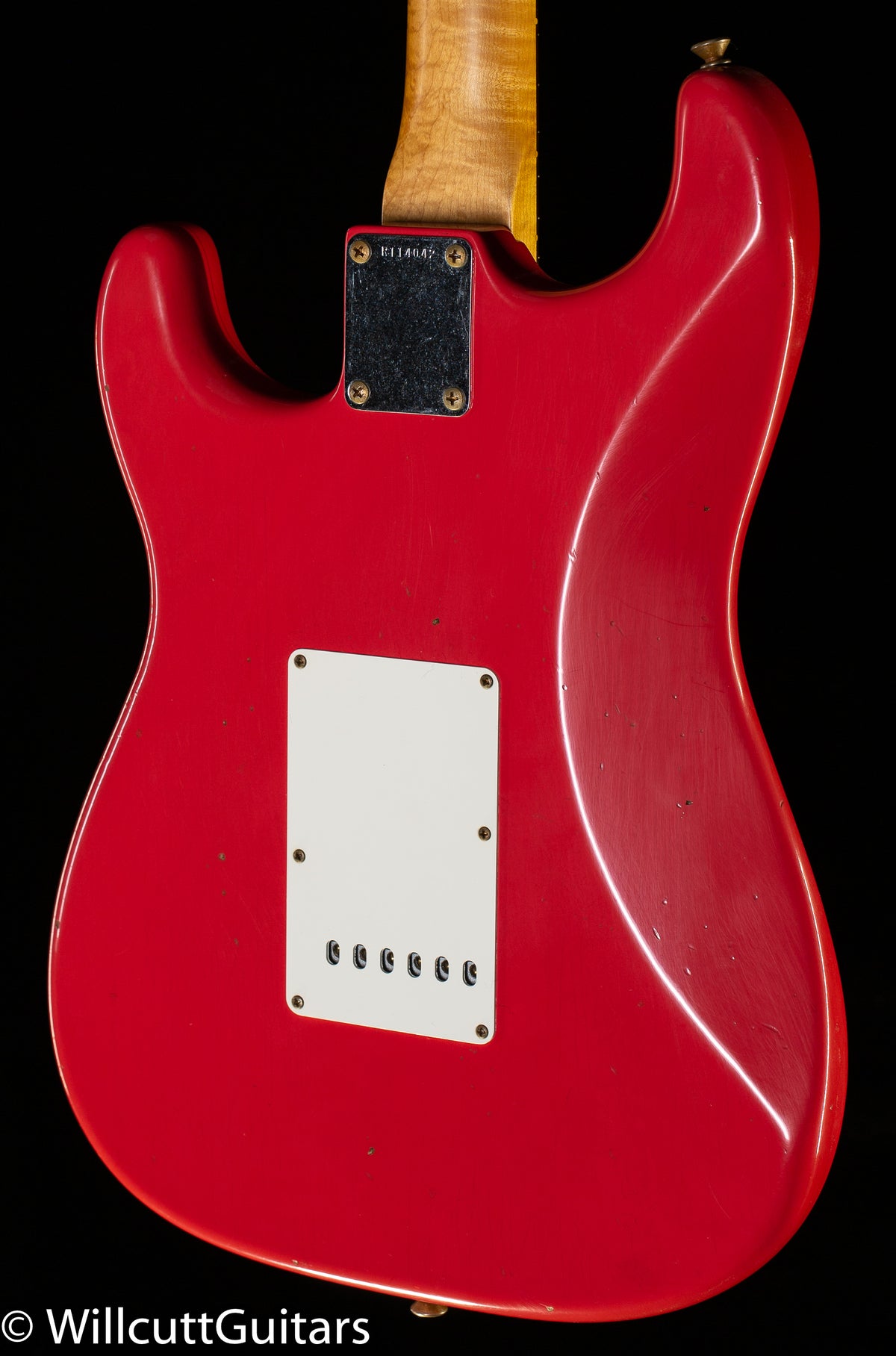 Fender Custom Shop Willcutt True &#39;62 Stratocaster Journeyman Relic Fiesta Red 60s Oval C