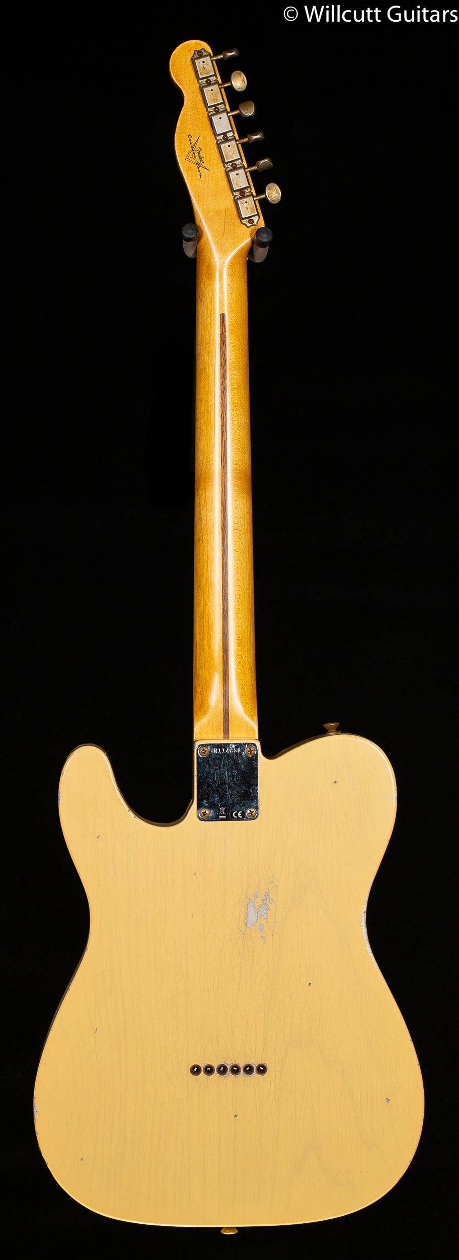 Fender Custom Shop 4/54 Blackguard Tele Blonde Willcutt Limited 10/56 "V"