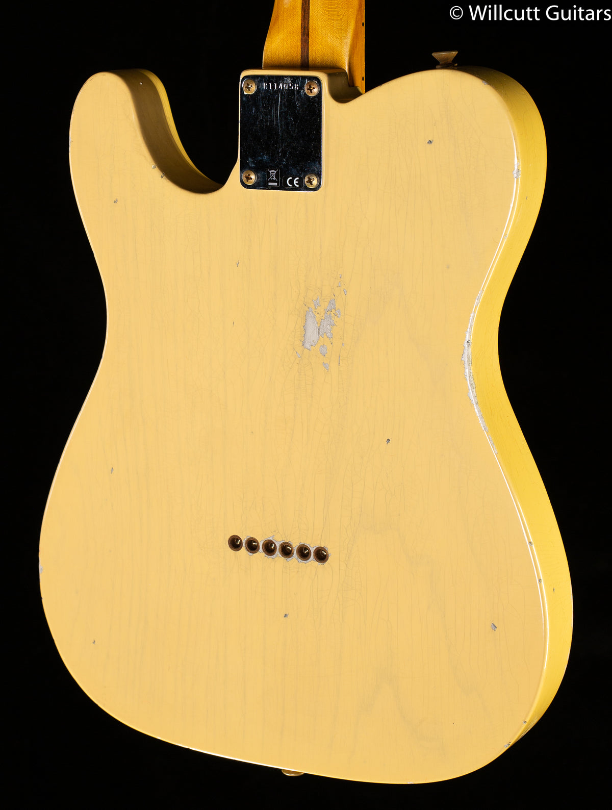 Fender Custom Shop 4/54 Blackguard Tele Blonde Willcutt Limited 10/56 