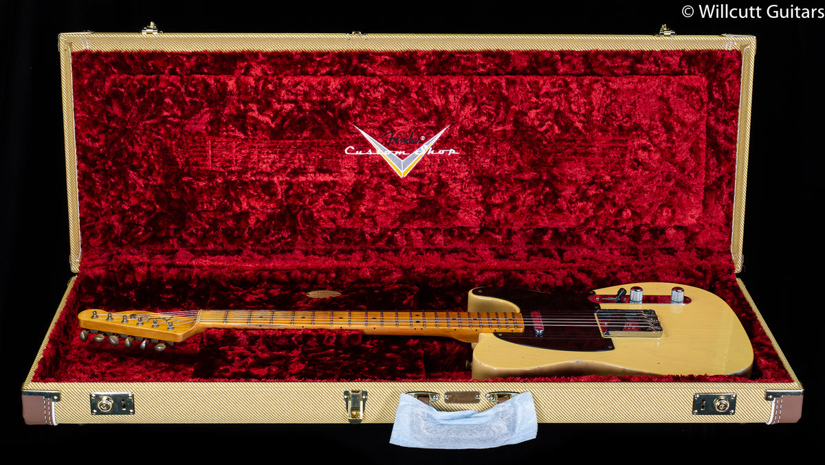 Fender Custom Shop 4/54 Blackguard Tele Blonde Willcutt Limited 10/56 "V"