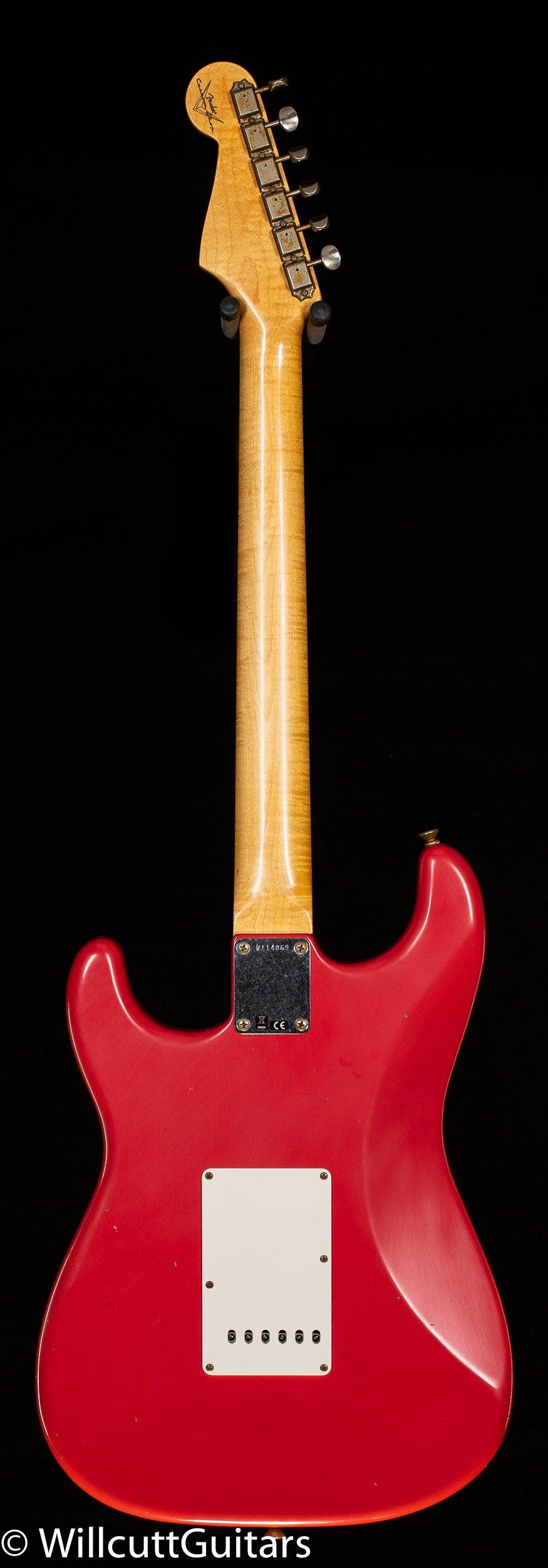 Fender Custom Shop Willcutt True &#39;62 Stratocaster Journeyman Relic Fiesta Red Large C