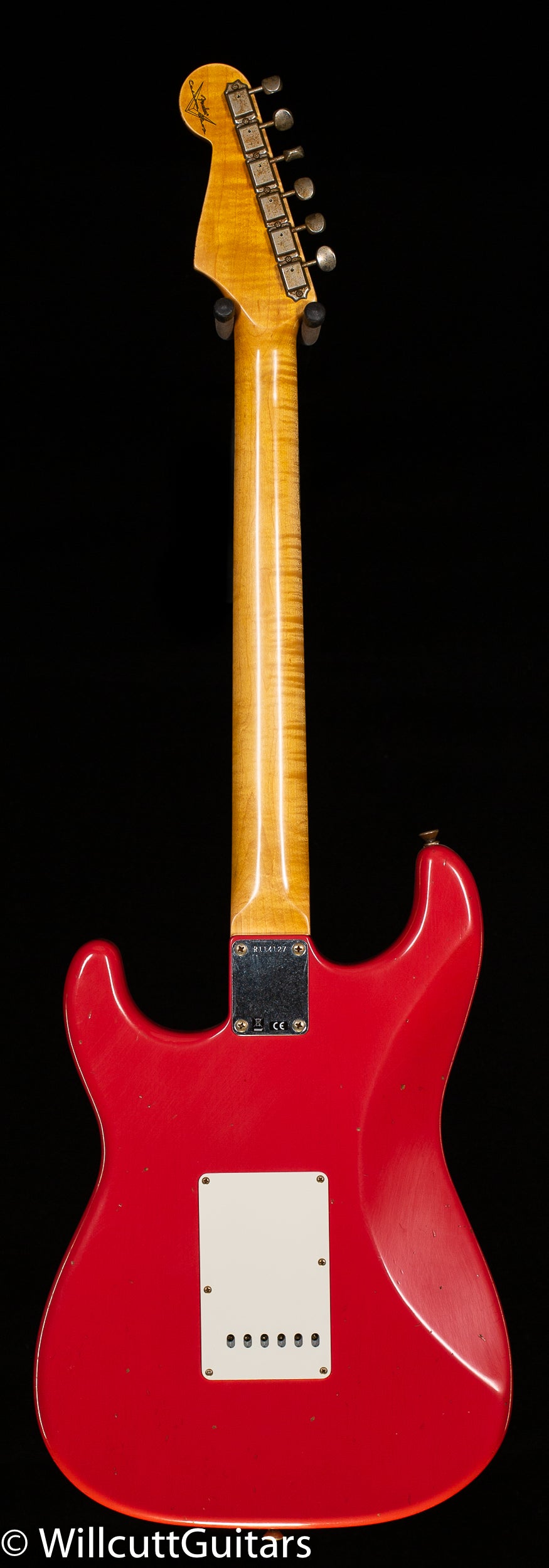 Fender Custom Shop Willcutt True &#39;62 Stratocaster Journeyman Relic Fiesta Red 60s Oval C