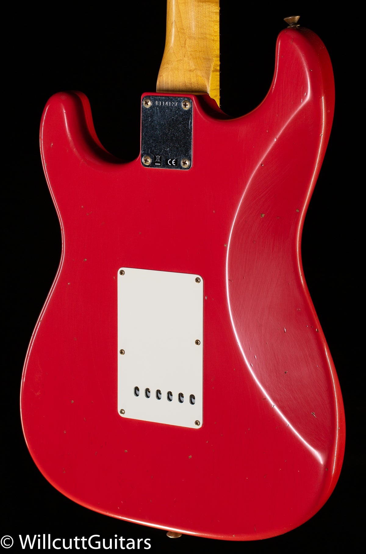 Fender Custom Shop Willcutt True &#39;62 Stratocaster Journeyman Relic Fiesta Red 60s Oval C