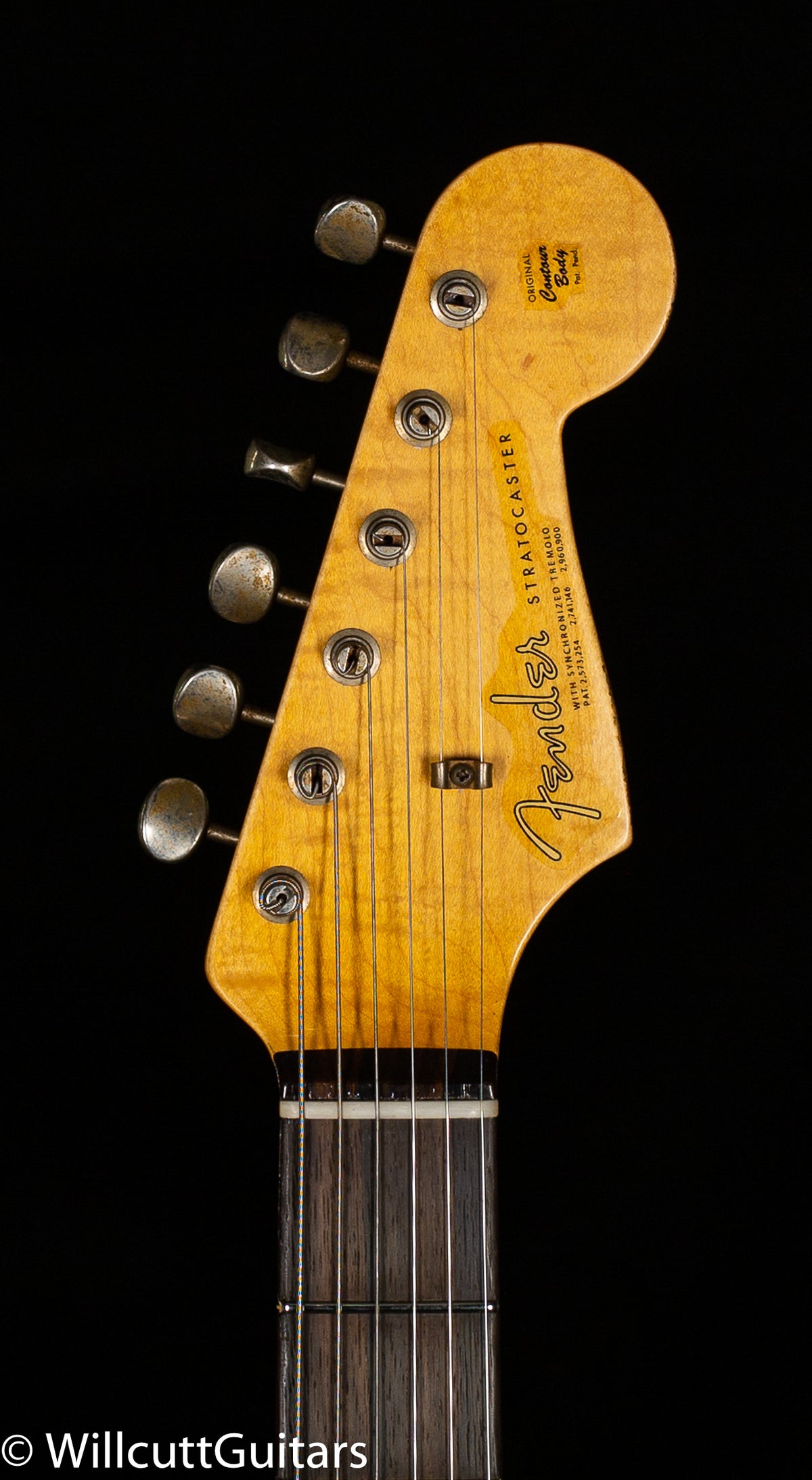 Fender Custom Shop Willcutt True &#39;62 Stratocaster Journeyman Relic Fiesta Red 60s Oval C